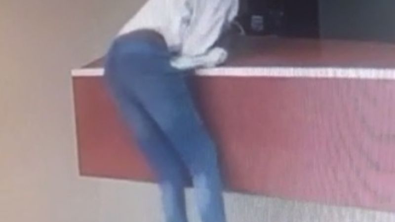 Robó y quedó filmado