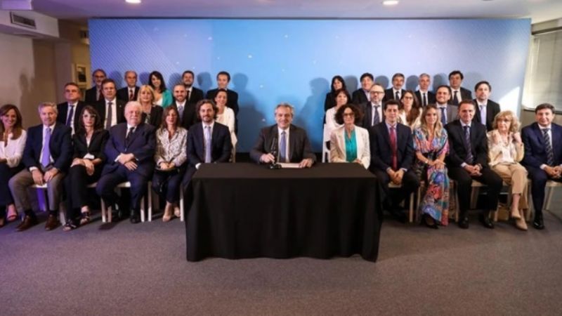 Alberto Fernández: “Este Gabinete refleja la unidad"