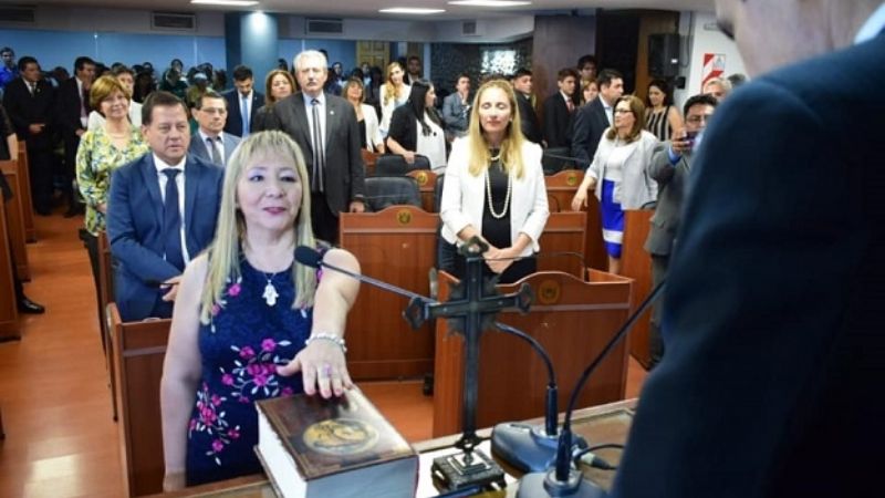 Juraron los nuevos diputados y Guerrero fue elegida presidenta