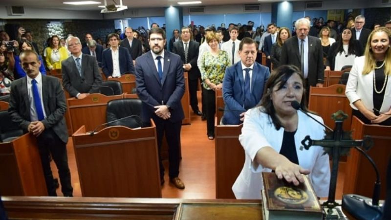 Juraron los nuevos diputados y Guerrero fue elegida presidenta