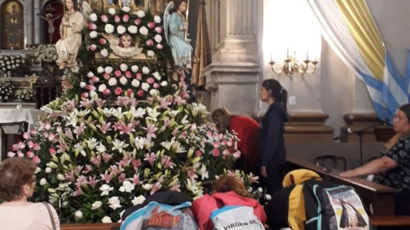 Caminaron 175 kilómetros para estar con la Madre Morenita