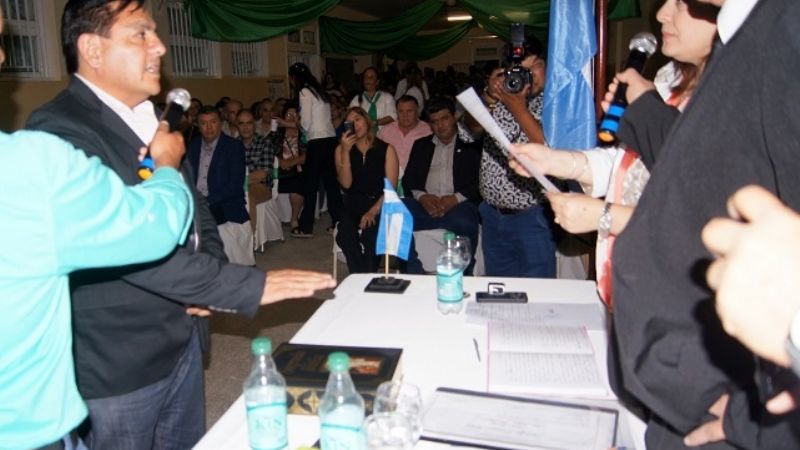 Soria asumió su tercer mandato consecutivo en Huillapima