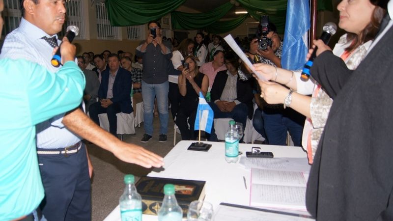 Soria asumió su tercer mandato consecutivo en Huillapima