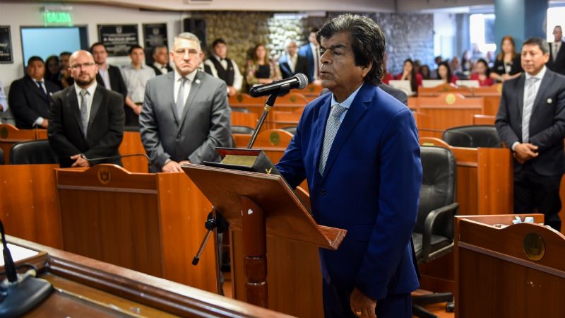 La Cámara Alta incorporó senadores electos y renovó autoridades