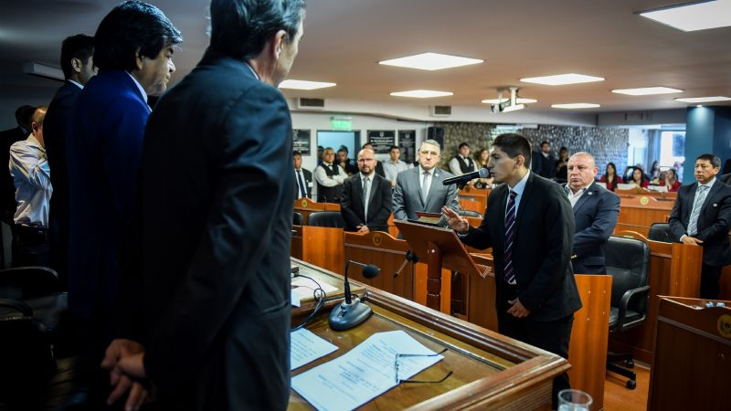 La Cámara Alta incorporó senadores electos y renovó autoridades