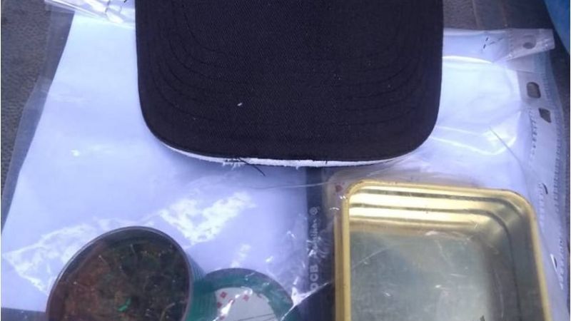 Un perro adiestrado olfateó marihuana a un hombre en la ruta 38