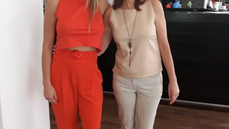 Funcionaria del municipio capitalino se reunió con A. Fernández