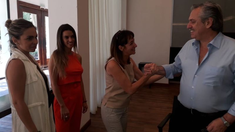 Funcionaria del municipio capitalino se reunió con A. Fernández