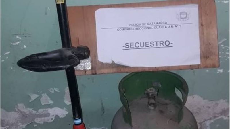 Encuentran una garrafa y una bordeadora a metros del lugar del robo
