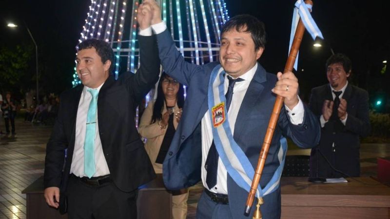 Nóblega asumió su histórico segundo mandato al frente del municipio