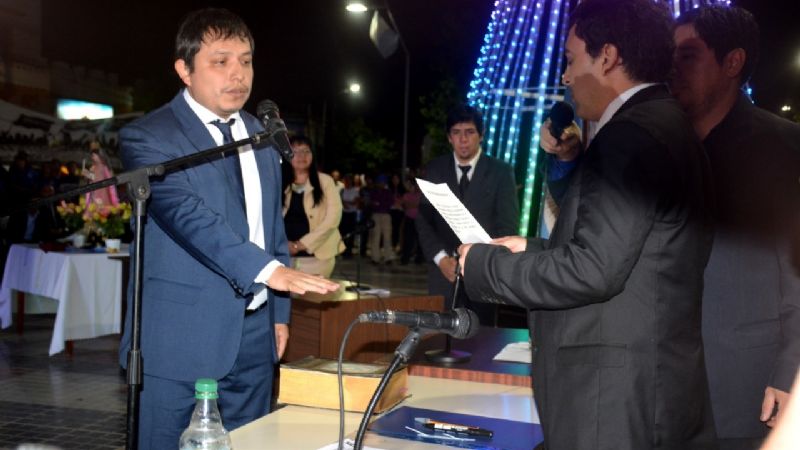 Nóblega asumió su histórico segundo mandato al frente del municipio