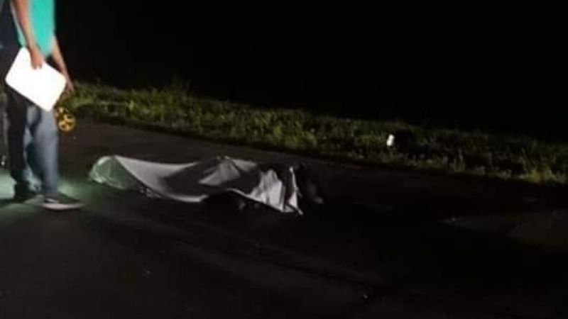 Peregrino murió al chocar un animal y su esposa está grave