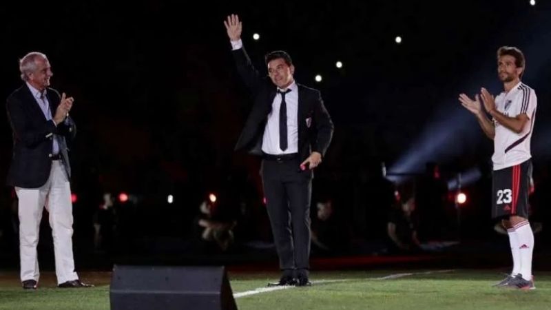 River festejó el 1er. aniversario de la final ante Boca en Madrid