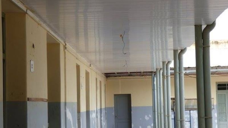 Avanzan las refacciones en escuela de Andalgalá