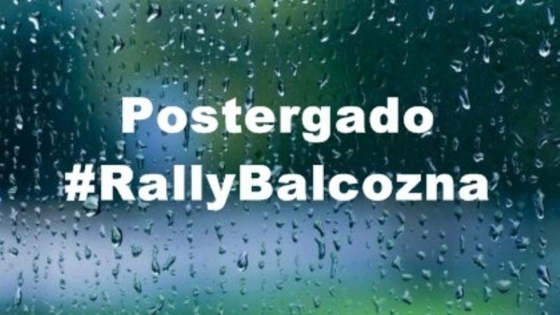 Se posterga una semana el Rally de Balcozna