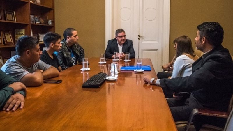 Familiares de Yapura se reunieron con Jalil