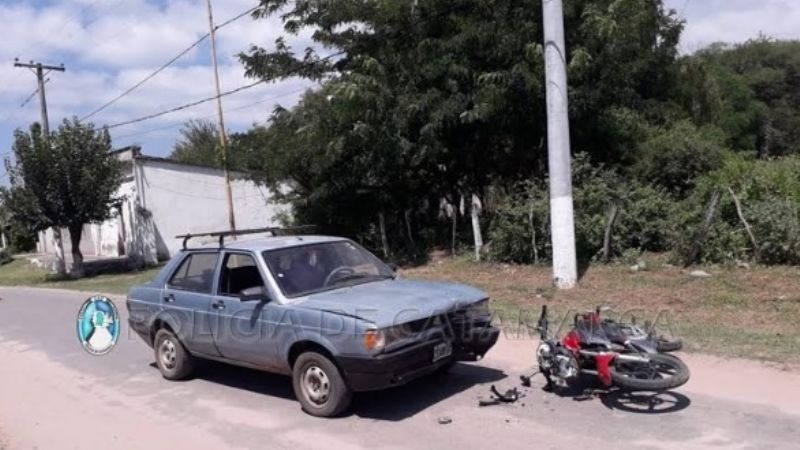 Choque en Monte Potrero