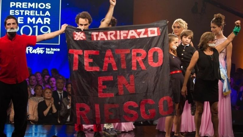Protesta contra los tarifazos que no se vio en la TV