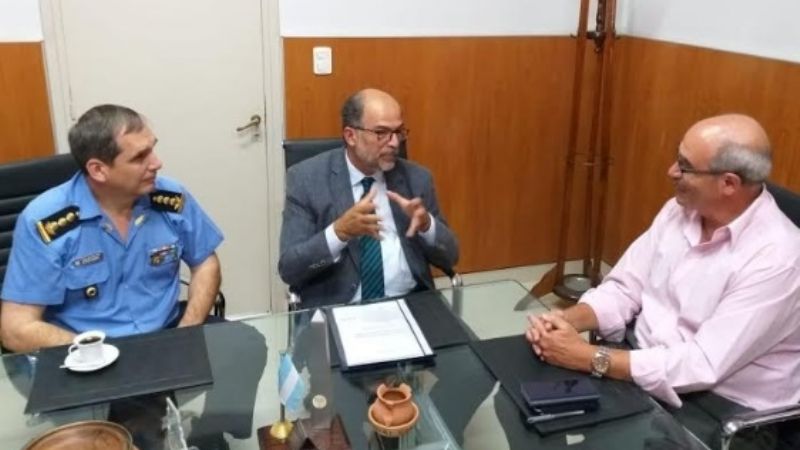 Denett se reunió con Morabito para debatir sobre la inseguridad