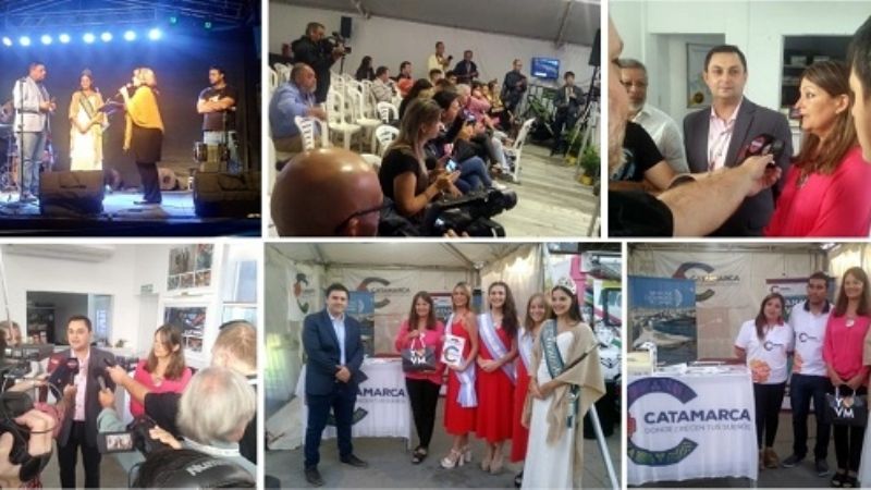 Catamarca presentó la Fiesta del Poncho en Villa María