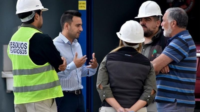 Inspeccionaron empresa generadora de residuos peligrosos