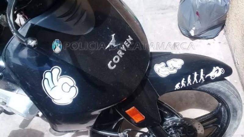 Ladrón fue a retirar la moto de la comisaría y quedó preso