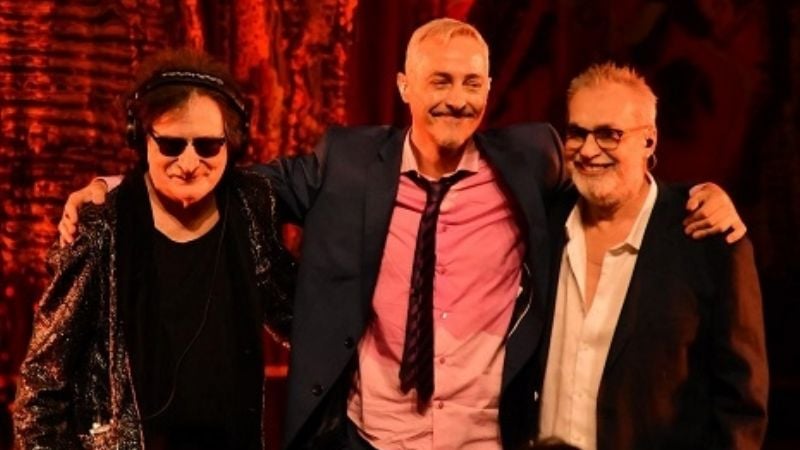 El gran reencuentro de los integrantes de Serú Girán en el Teatro Colón