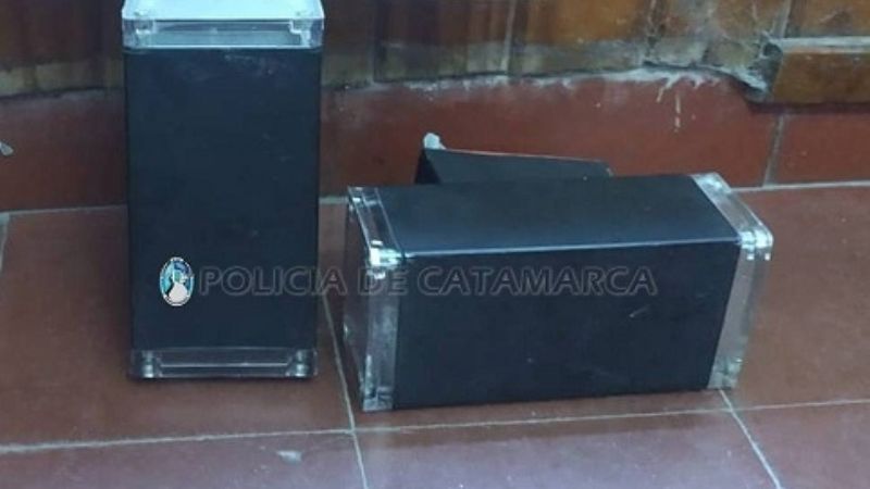 Tenían apliques robados