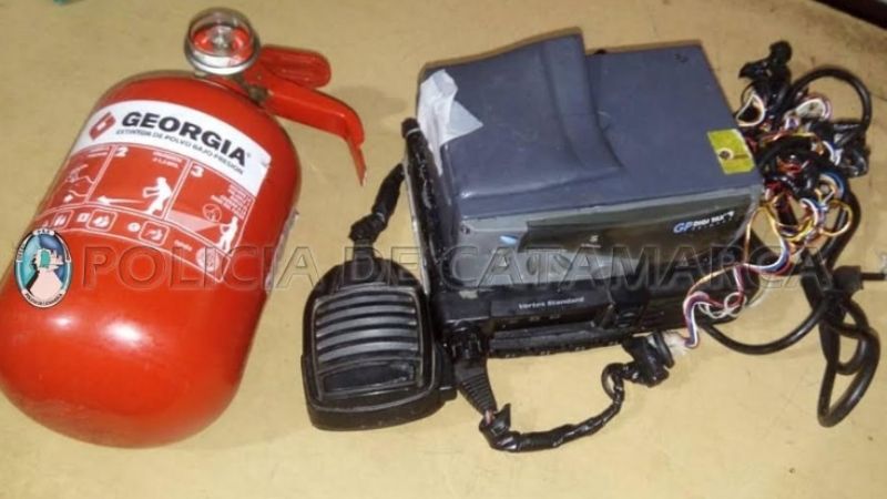 Esclarecen un robo en Valle Viejo