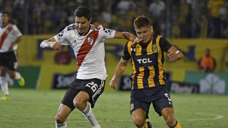 Rosario Central y River igualaron en Arroyito, por la Superliga