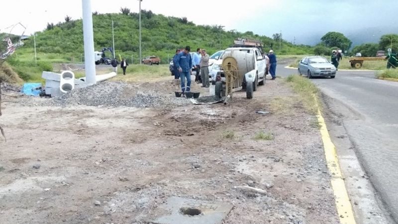 Iluminan el último tramo de la Quebrada de Moreira