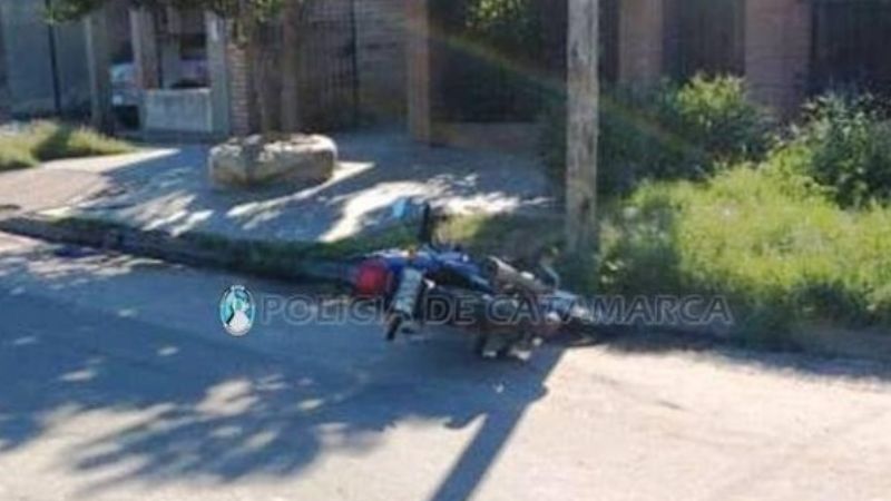 Motociclistas lesionados