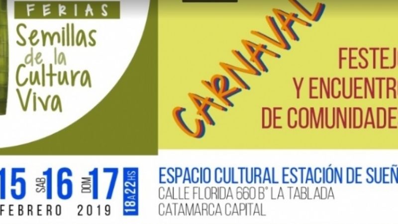 Hoy gran cierre de la  Feria Semillas de la Cultura Viva