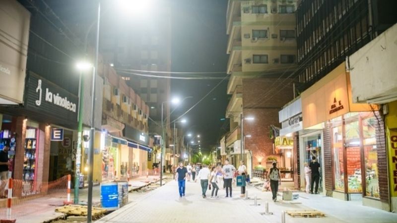 La obra de las peatonales estará lista en 15 días