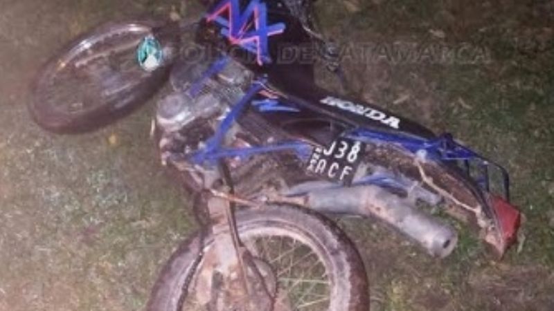 Motociclistas lesionados en un siniestro vial en Paclín