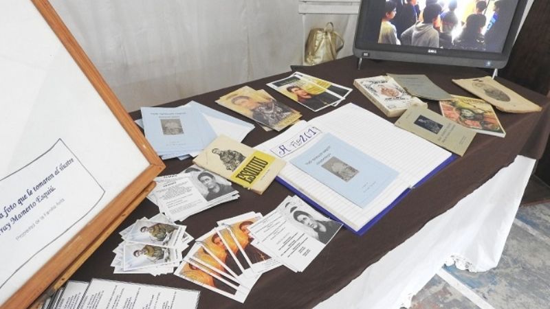 Stand de Fray Mamerto Esquiú en la Expo Feria Cabrito