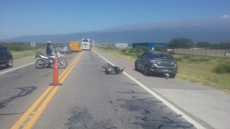 Accidente en la Circunvalación