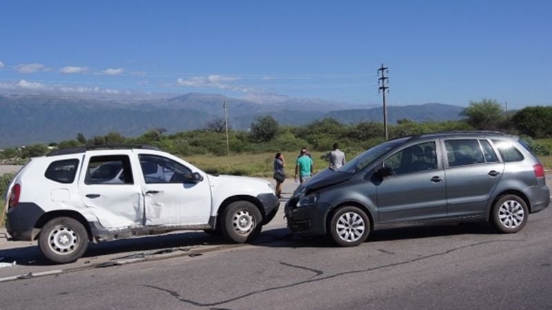Intendente protagonizó choque en la Circunvalación