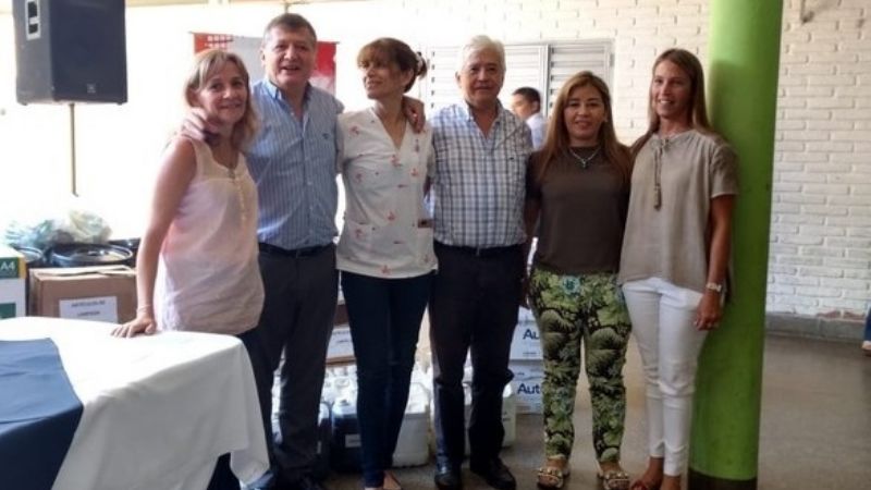 Entrega de insumos a Caps priorizados