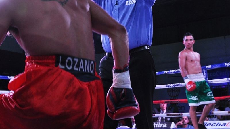 Ojeda pulverizó a Lozano en el 3ro. y es campeón Latino