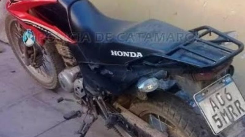 Secuestran una moto en Valle Viejo
