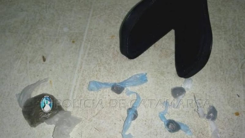 Detenidos con droga en Valle Viejo