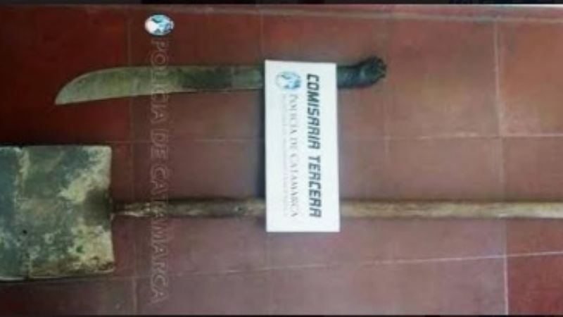 Secuestran herramientas