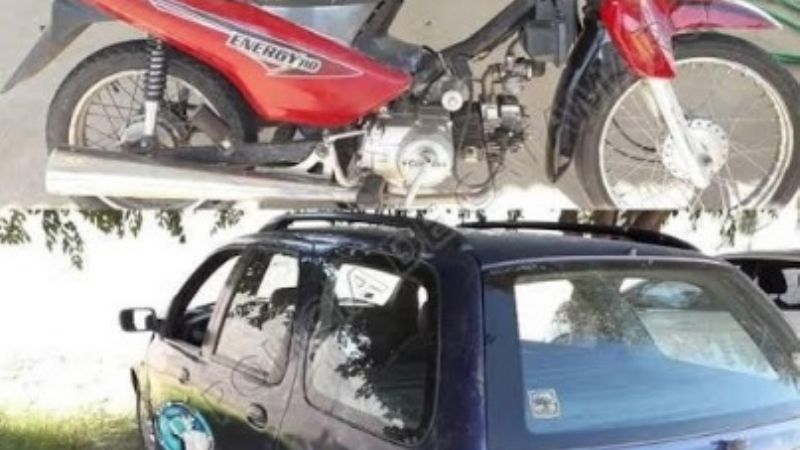 Detenidos y autos secuestrados en un control
