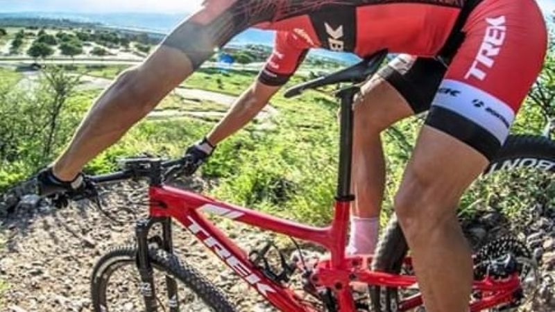 El catamarqueño Hernán Jais, en el Trek Bontrager Argentina