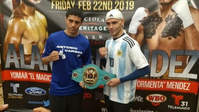 “Mendieta” Báez intentará un triunfo en Estados Unidos