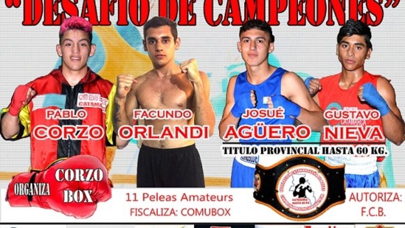 “Desafío de Campeones”, la cita del boxeo en San Lorenzo