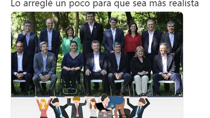 Polémico aviso “macrista” de “rubios ‘sosteniendo’ a negros”