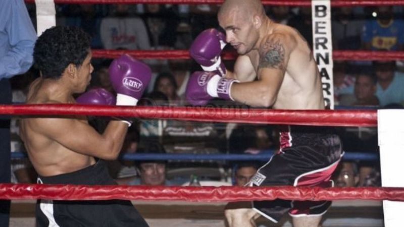 "Mendieta" Báez cayó por KOT en el 2do. round