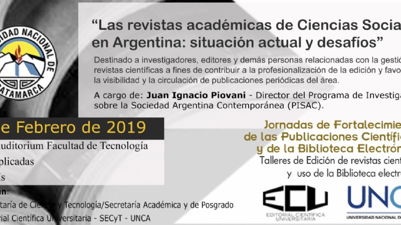 Jornadas de Fortalecimiento de las Publicaciones Científicas y de la Biblioteca Electrónica